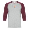 ATC0822 - EUROSPUN RING SPUN BASEBALL TEE Thumbnail
